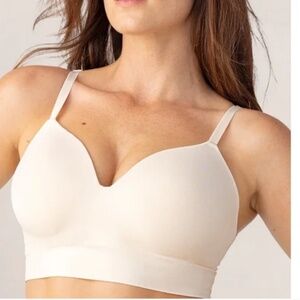 Shapermint Truekind® Supportive Comfort Wireless Shaping Bra Sz XL in Chai